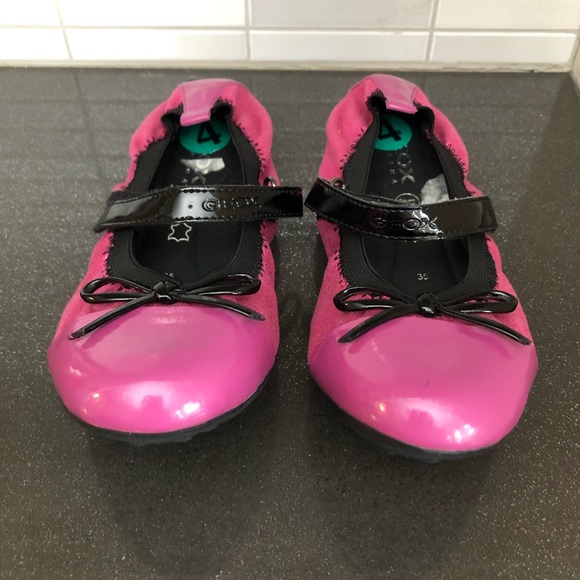 EUC Gorgeous Geox sparkly girls flats - Picture 2 of 8